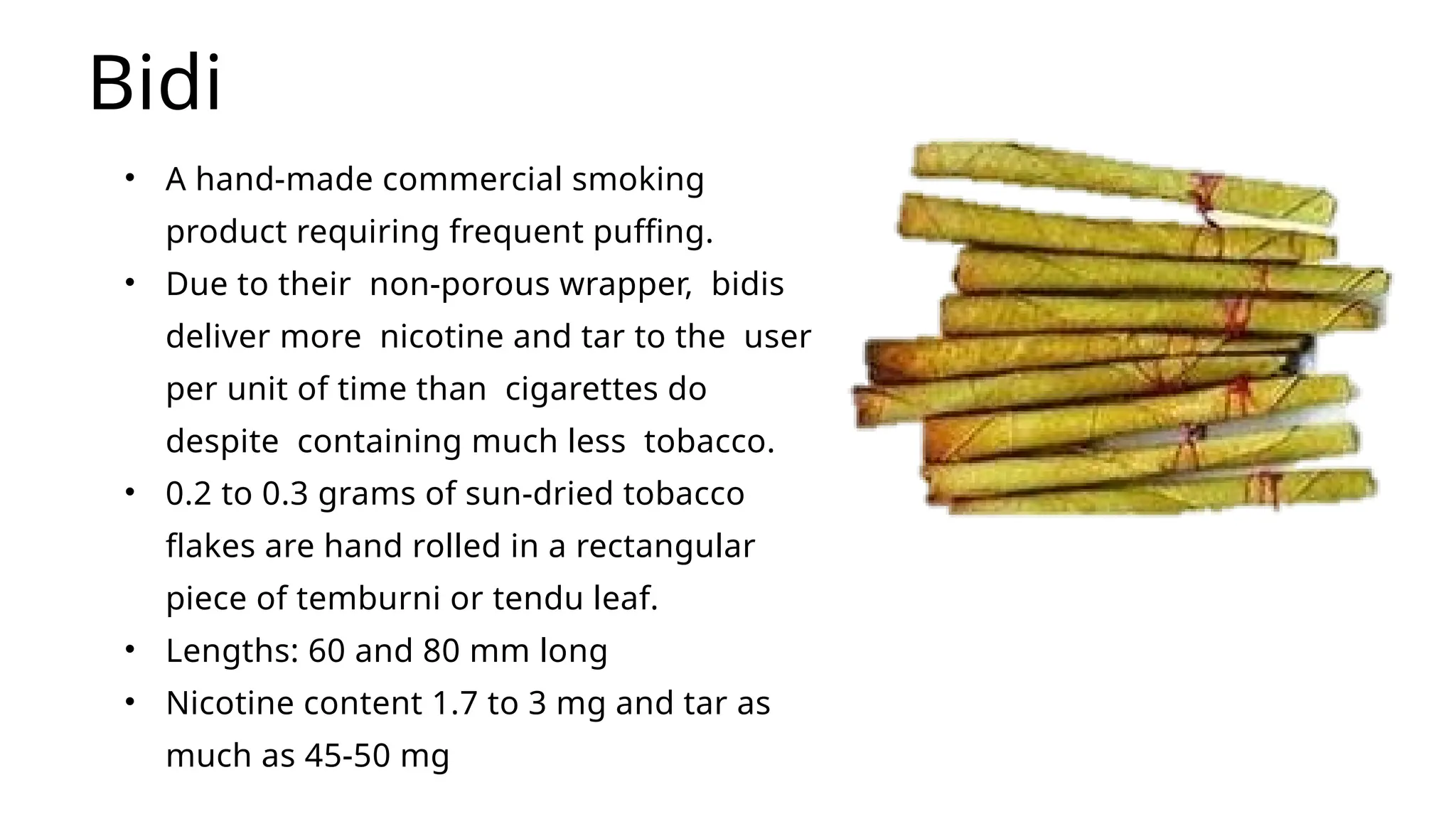 what is tobacco powder Hazards of Smokeless Tobacco