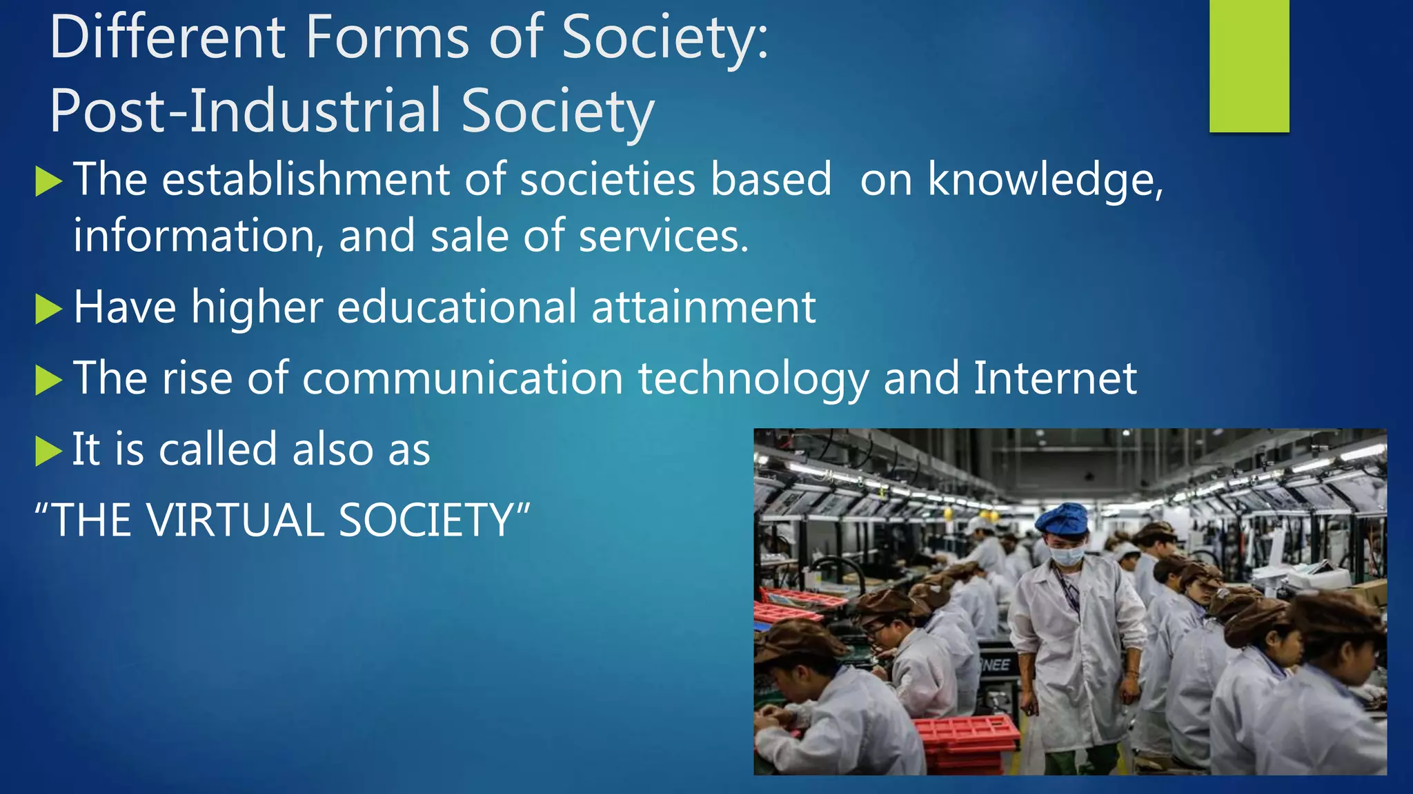 Different Forms of Society | PPTX