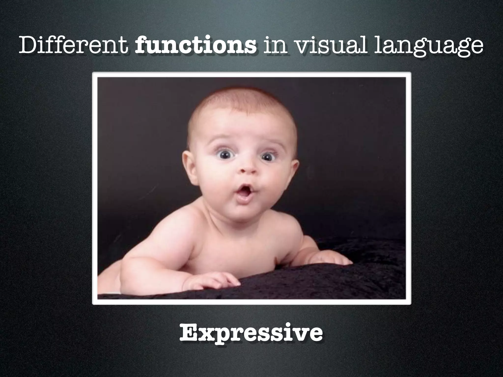 Different functions in visual language | PDF