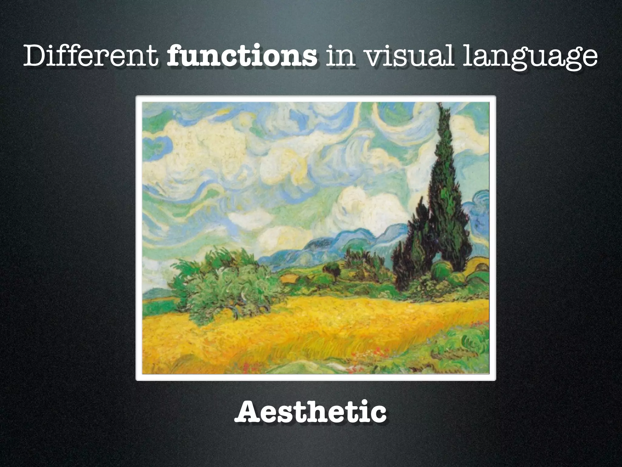 Different functions in visual language | PDF