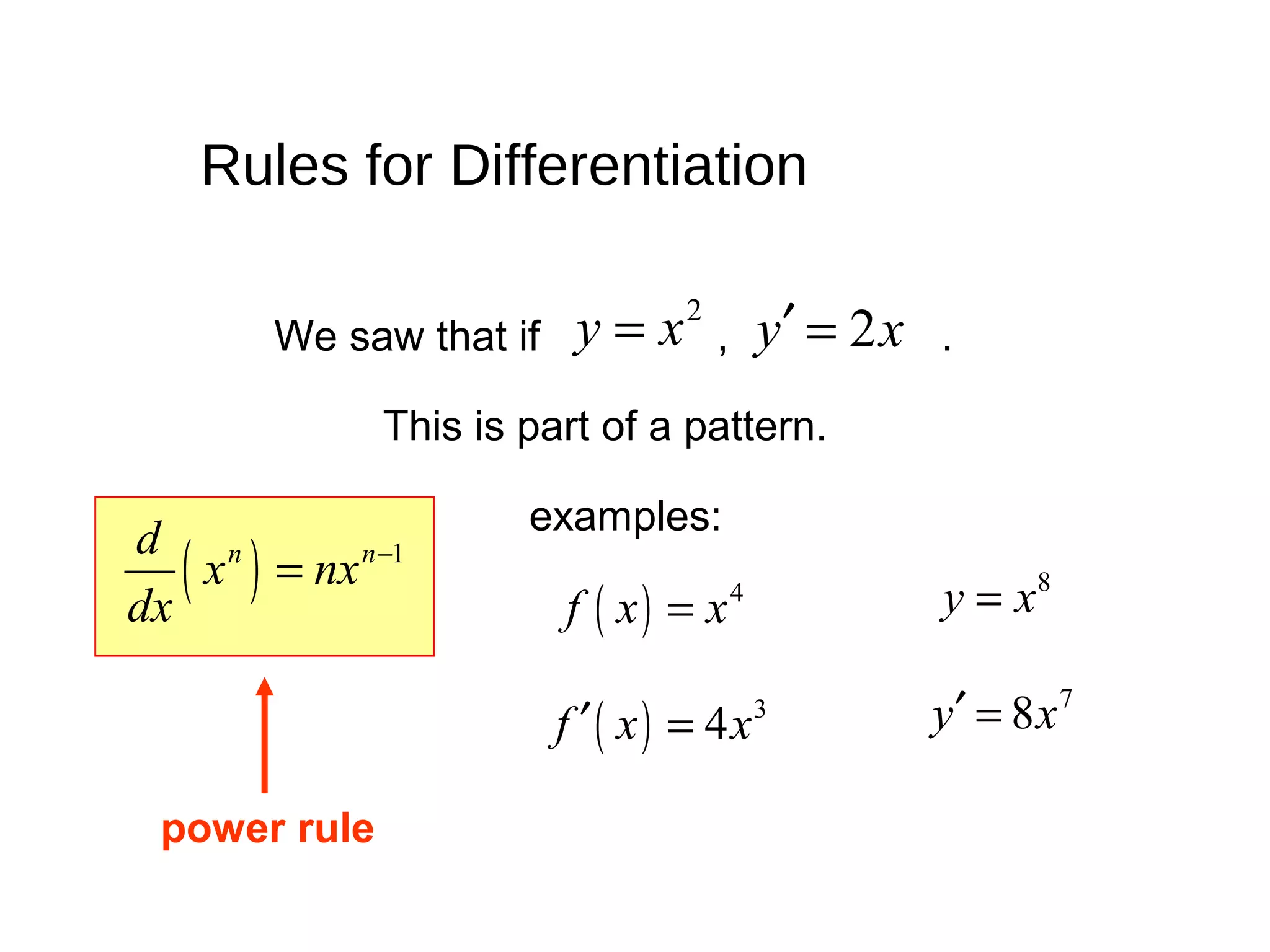 Differential calculus | PPT