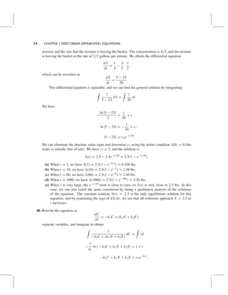 Differential Equations 4th Edition Blanchard Solutions Manual | PDF