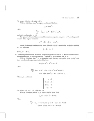 Differential Equations 4th Edition Blanchard Solutions Manual | PDF