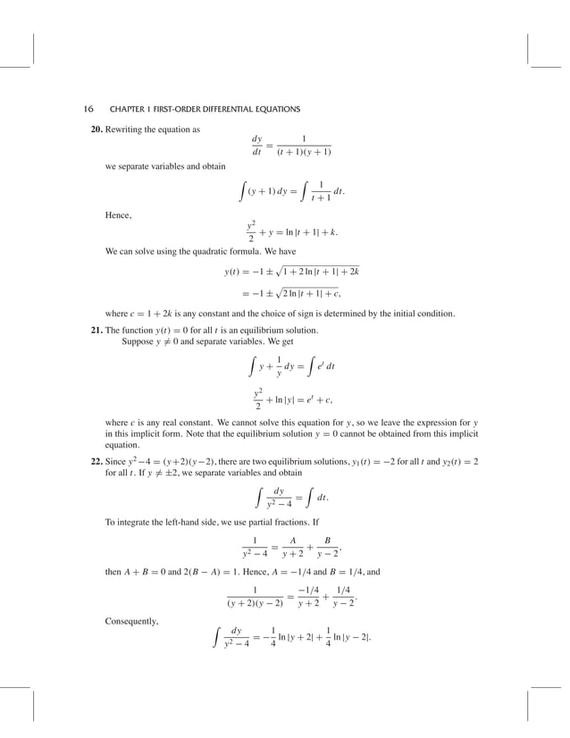 Differential Equations 4th Edition Blanchard Solutions Manual