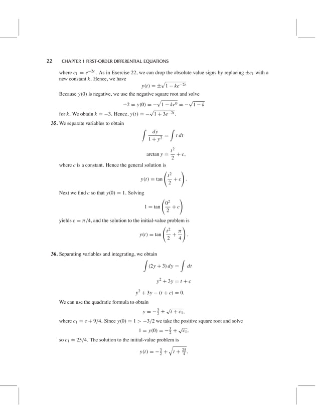 Differential Equations 4th Edition Blanchard Solutions Manual