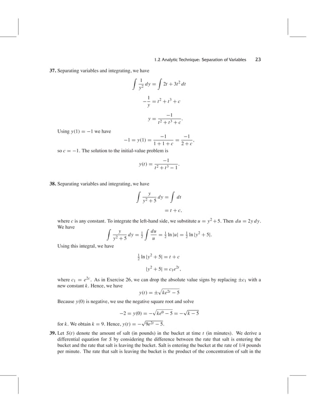 Differential Equations 4th Edition Blanchard Solutions Manual