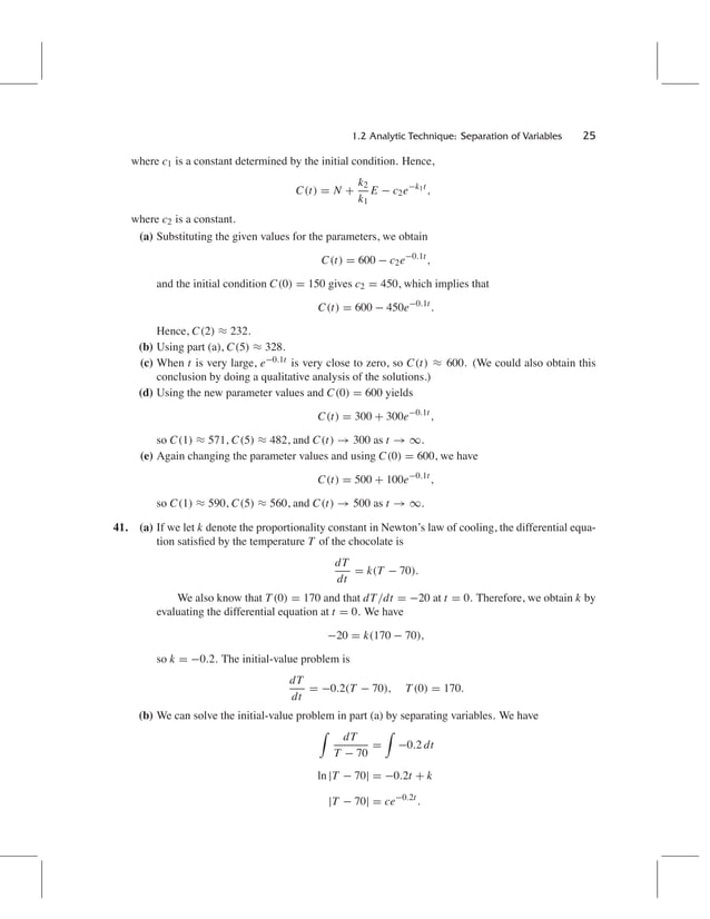 Differential Equations 4th Edition Blanchard Solutions Manual