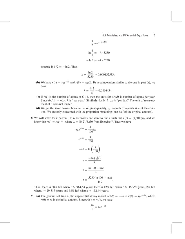 Differential Equations 4th Edition Blanchard Solutions Manual