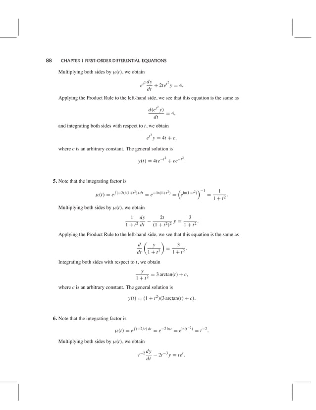 Differential Equations 4th Edition Blanchard Solutions Manual