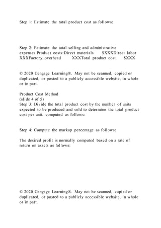 Differential Analysis and Product PricingChapter 11Dif | DOCX