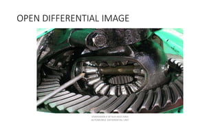 Automobile Differential Unit | PDF