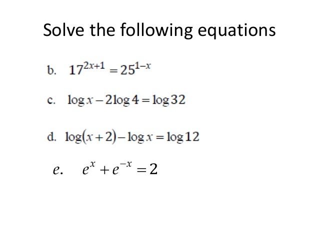 Equationsap