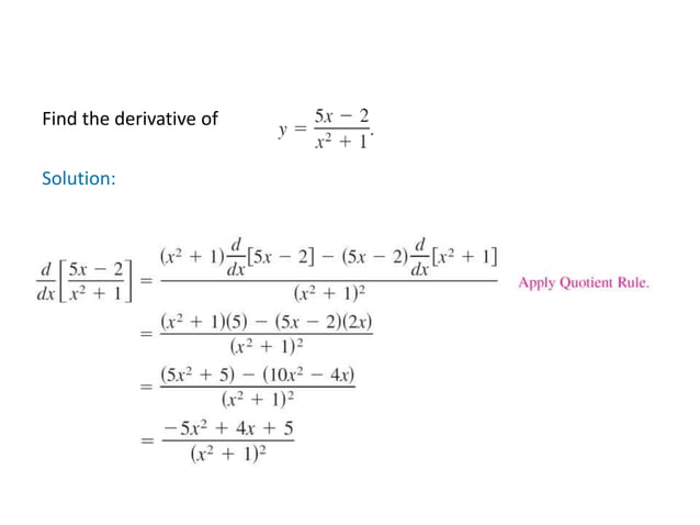 Differential calculus | PPT