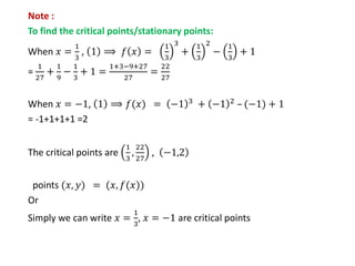 Differential calculus maxima minima | PPTX