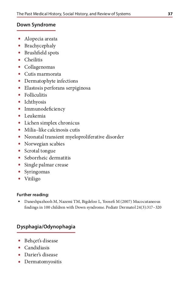 Differential diagnosis for the dermatologist