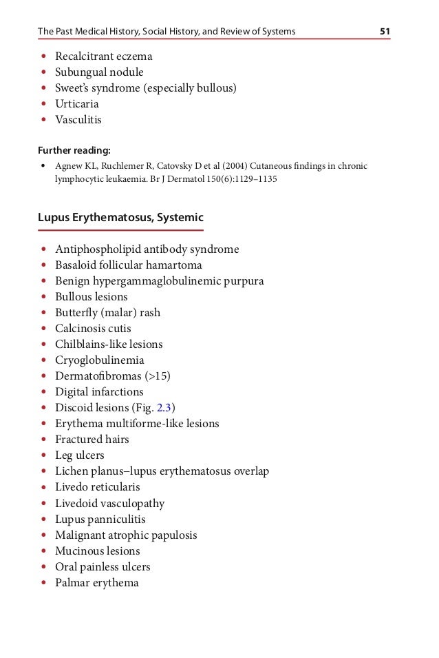 Differential diagnosis for the dermatologist