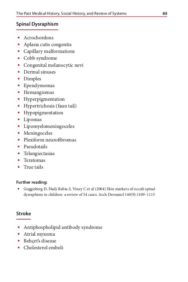 Differential diagnosis for the dermatologist