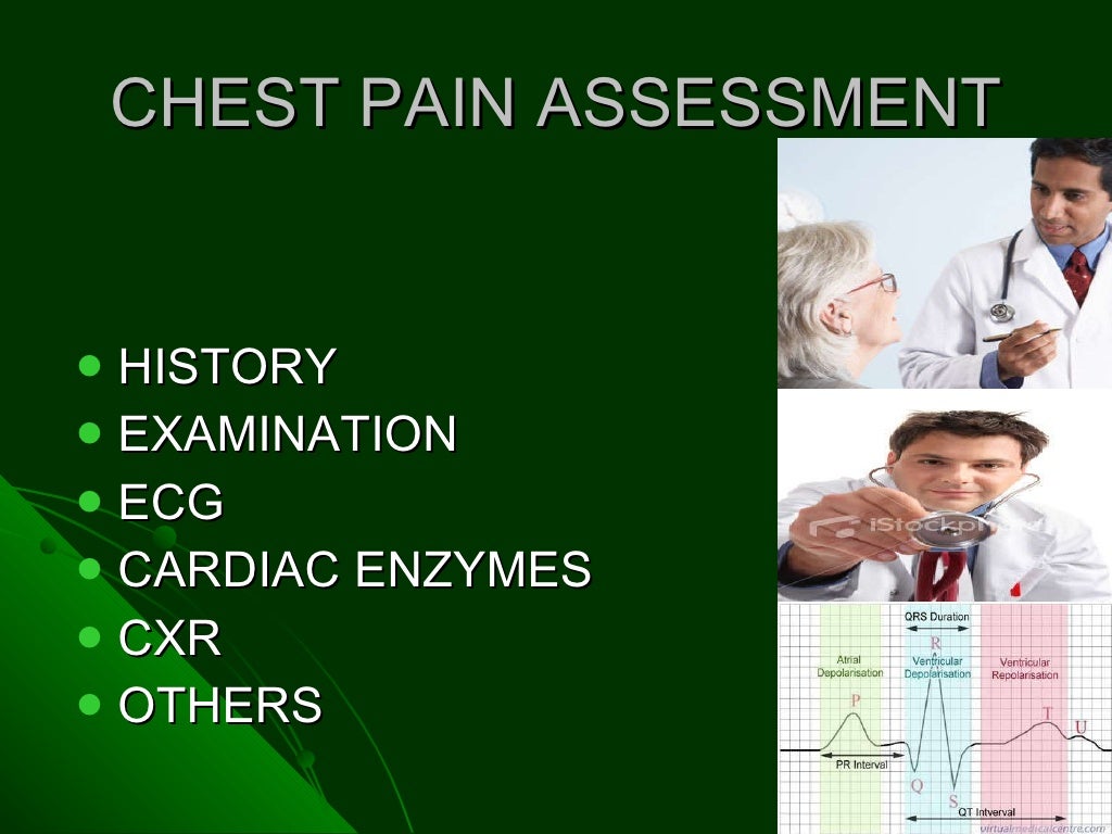 Differential diagnosis of chest pain by dr farooq on 29 0230 h.
