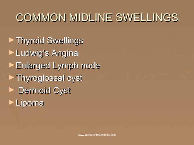 Differential Diagnosis Of Head And Neck Swellings Certified Fixed