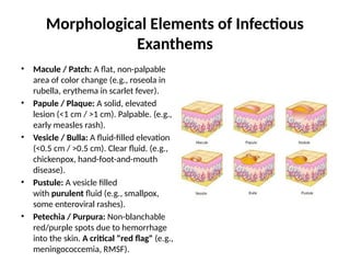 Differential Diagnosis of Infectious Exanthems | PPTX