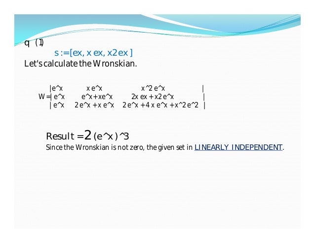 Higher Differential Equation