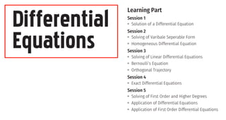 Differential Equations Pdf