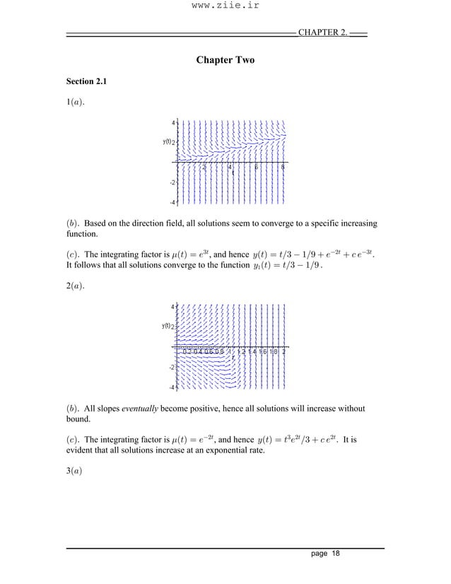 differential equations Boyce & Diprima Solution manual