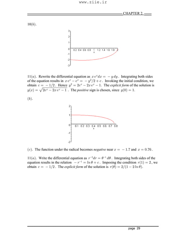 differential equations Boyce & Diprima Solution manual