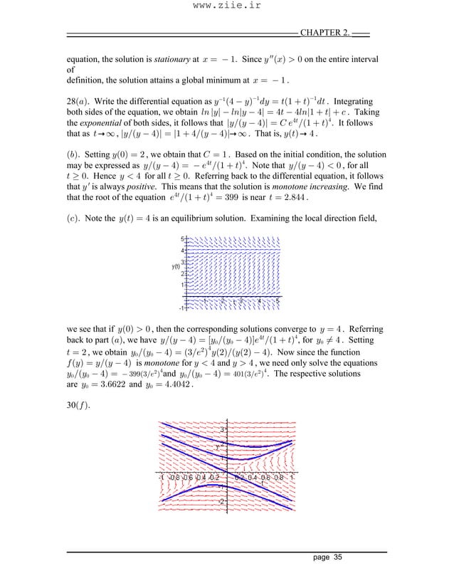 differential equations Boyce & Diprima Solution manual