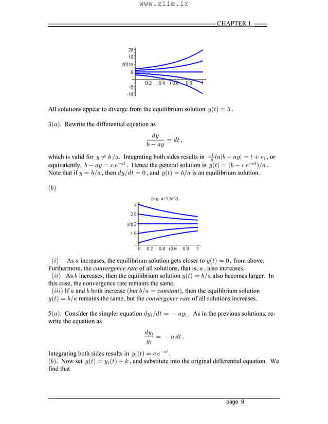 differential equations Boyce & Diprima Solution manual