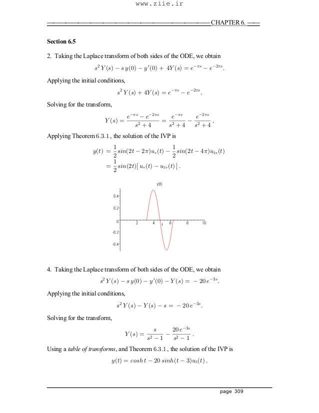 differential equations Boyce & Diprima Solution manual