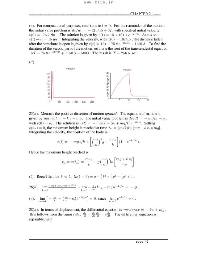 differential equations Boyce & Diprima Solution manual