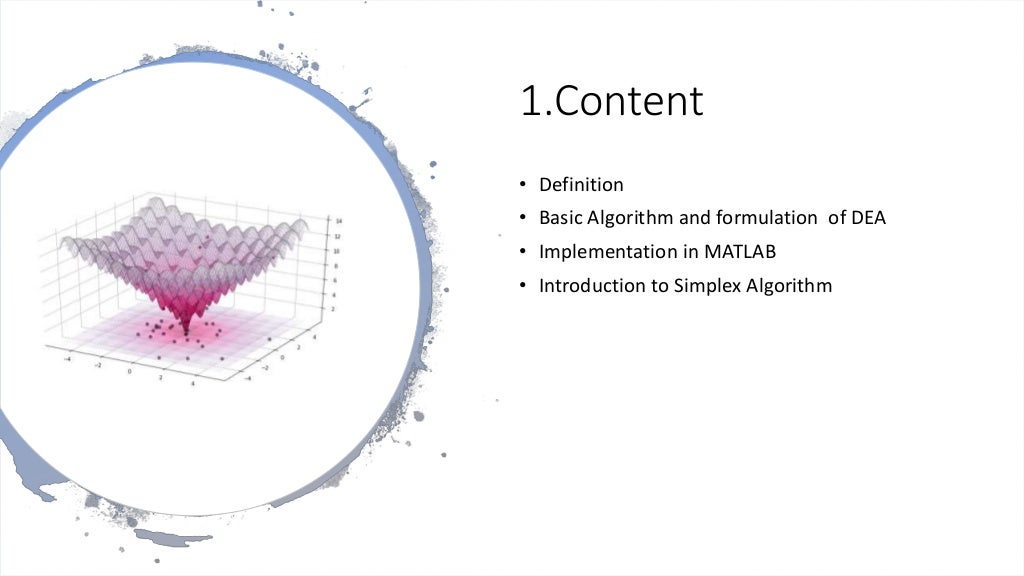 Differential Evolution Algorithm (DEA)