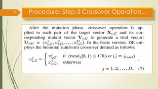 Differential evolution optimization technique | PDF