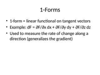 Diff Vector Forms Differential_Forms_Presentation_Peter_Slaa.pptx