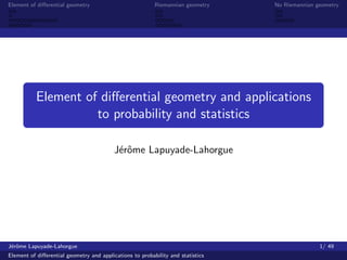 Differential Geometry | PPT