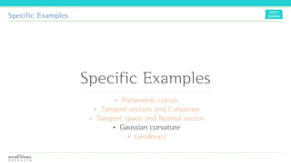 Specific Examples
Specific Examples
 