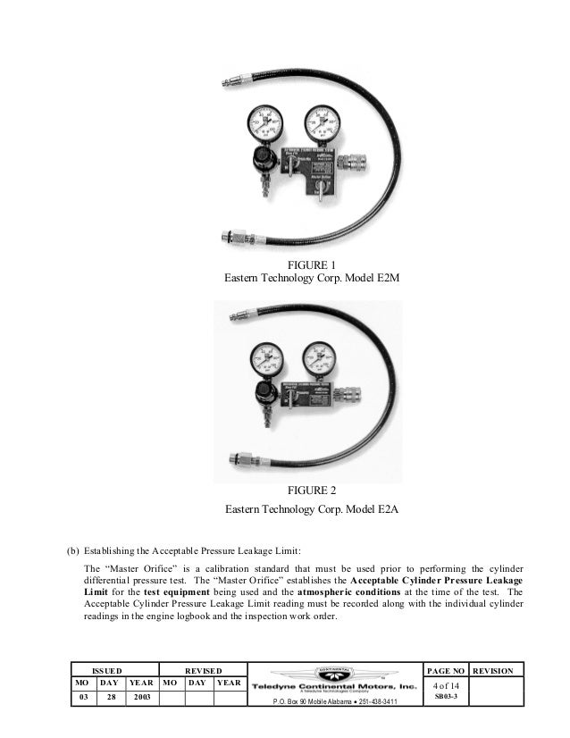 Differential pressure cylinder tester