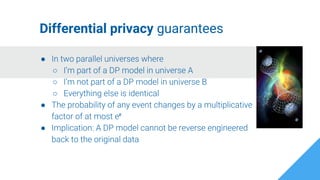 Differential privacy in the real world | PDF