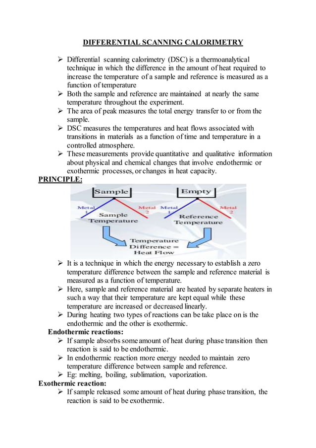 Differential scanning calorimetry PDF