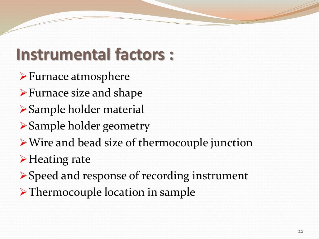 Differential thermal analysis & Differential Scanning Calorimetry
