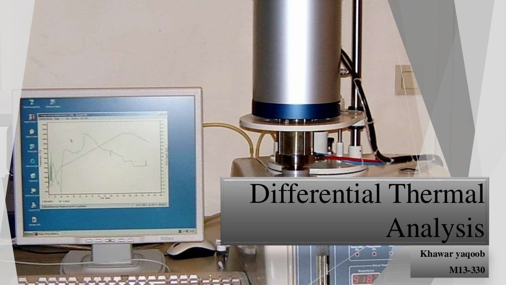 Differential thermal analysis