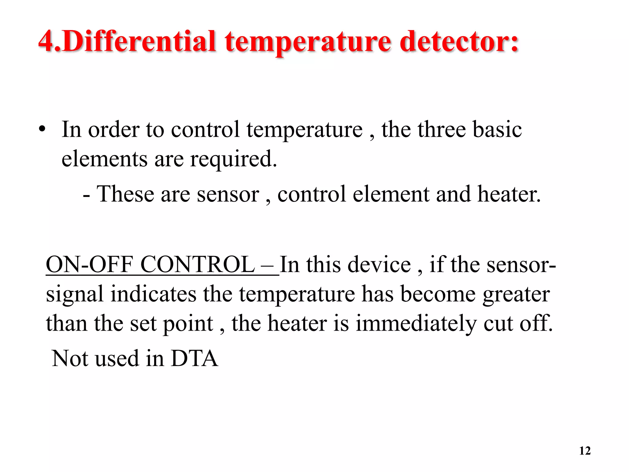 Differential thermal analysis(dta) | PPTX | Physics | Science