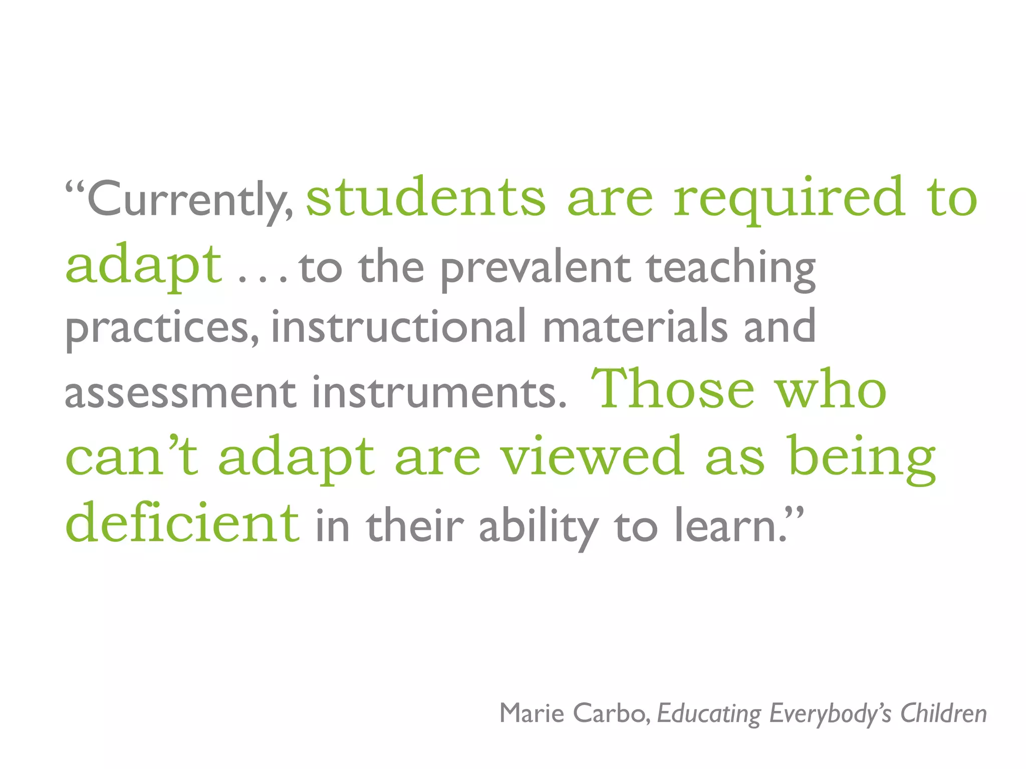 Differentiated Instruction