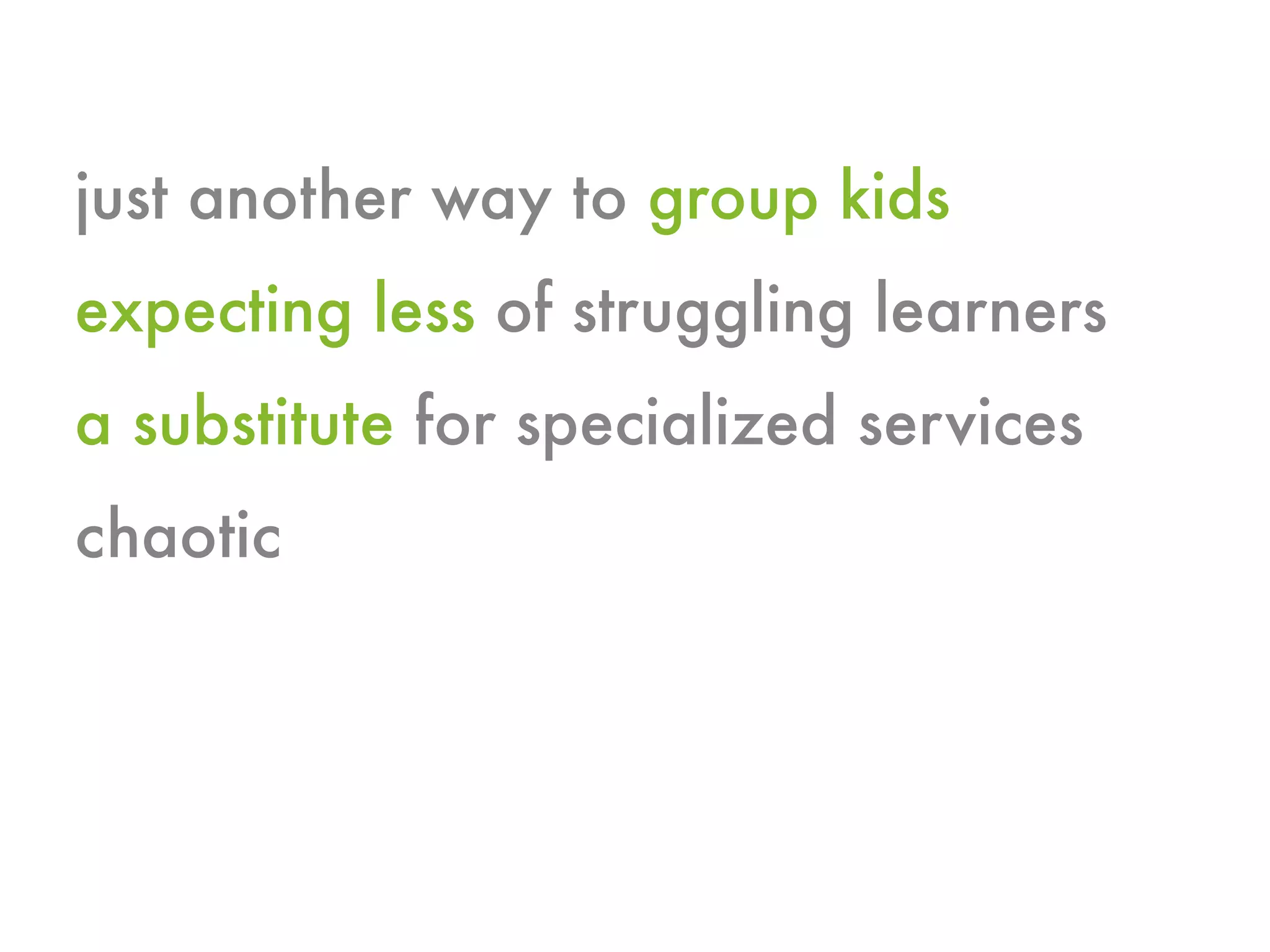 Differentiated Instruction