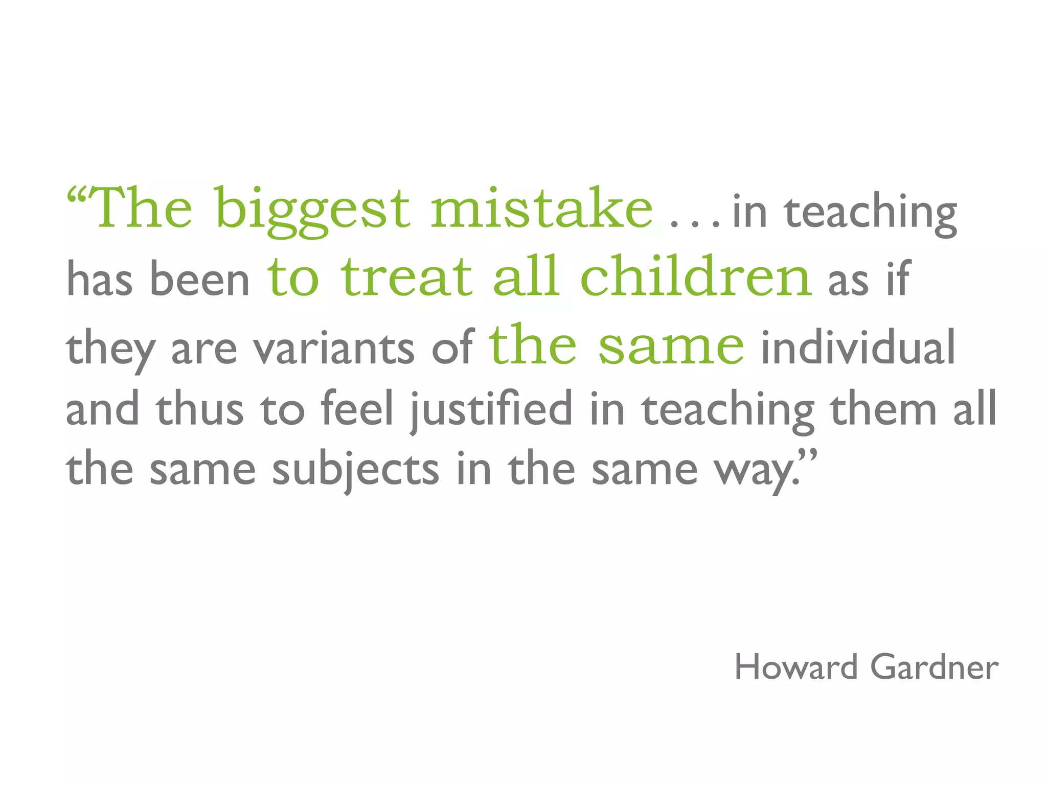 Differentiated Instruction