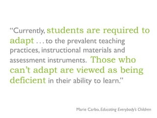 Differentiated Instruction