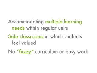 Differentiated Instruction