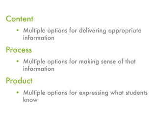 Differentiated Instruction