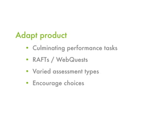 Differentiated Instruction